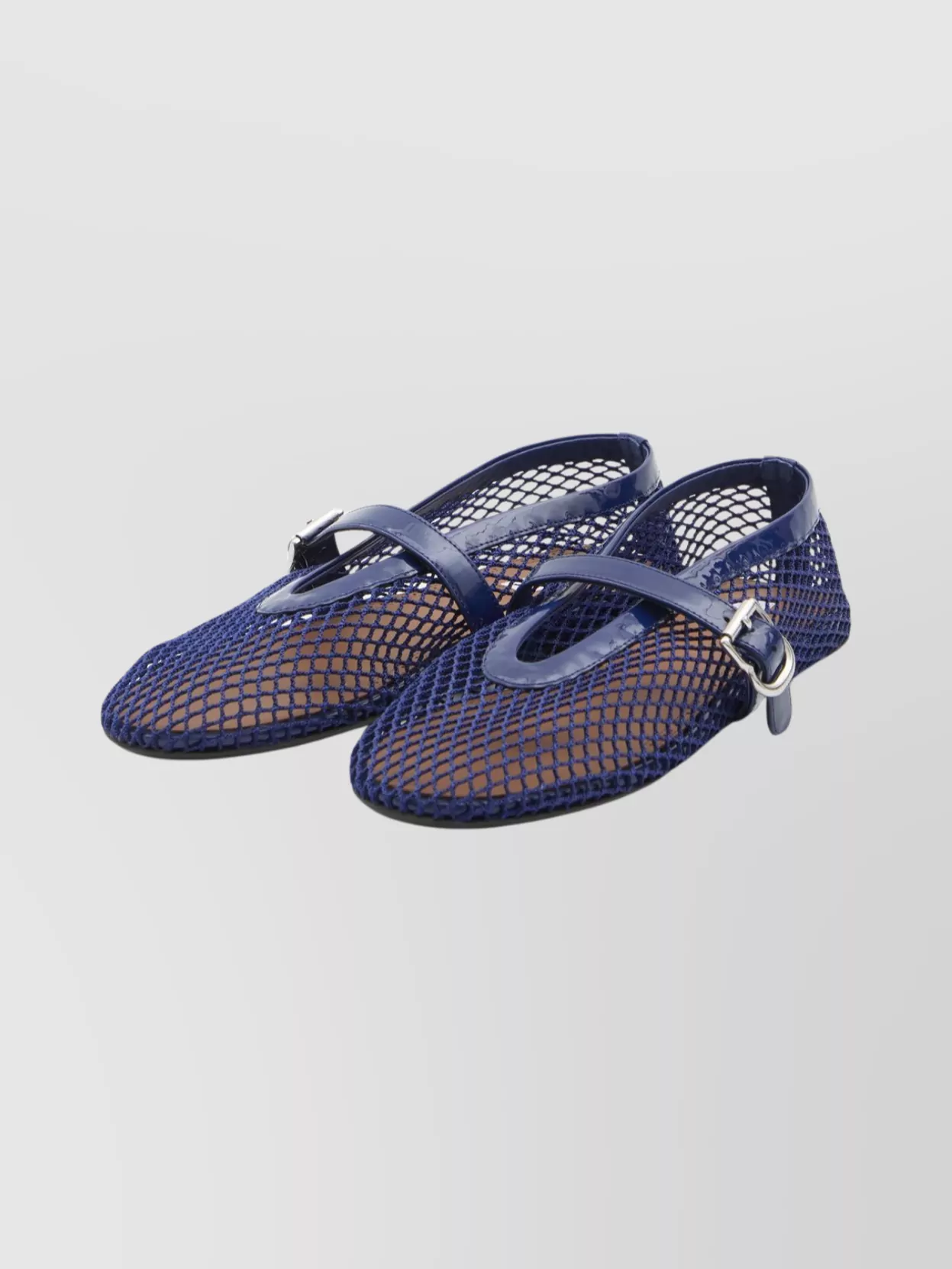 Alaïa Ballerina Flats Featuring Buckle Detail