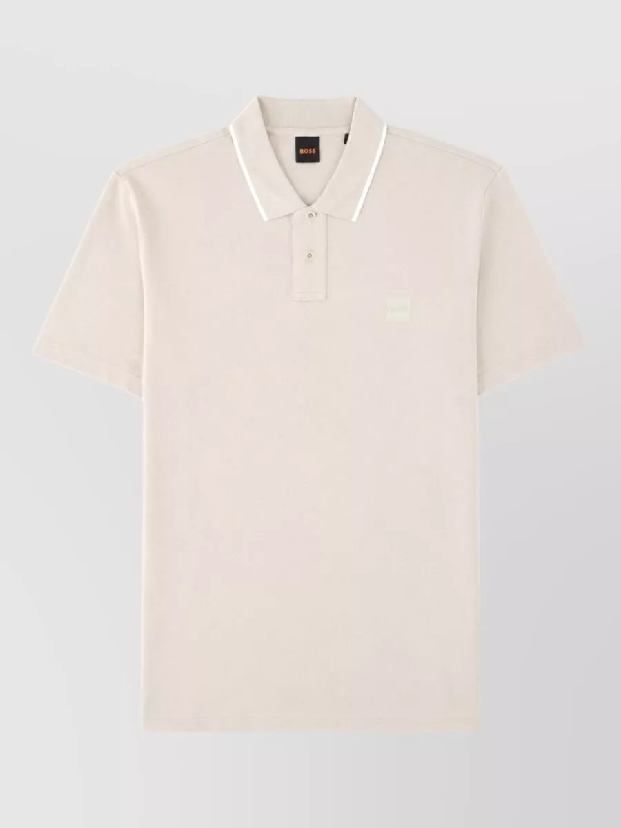 Boss logo polo shirt