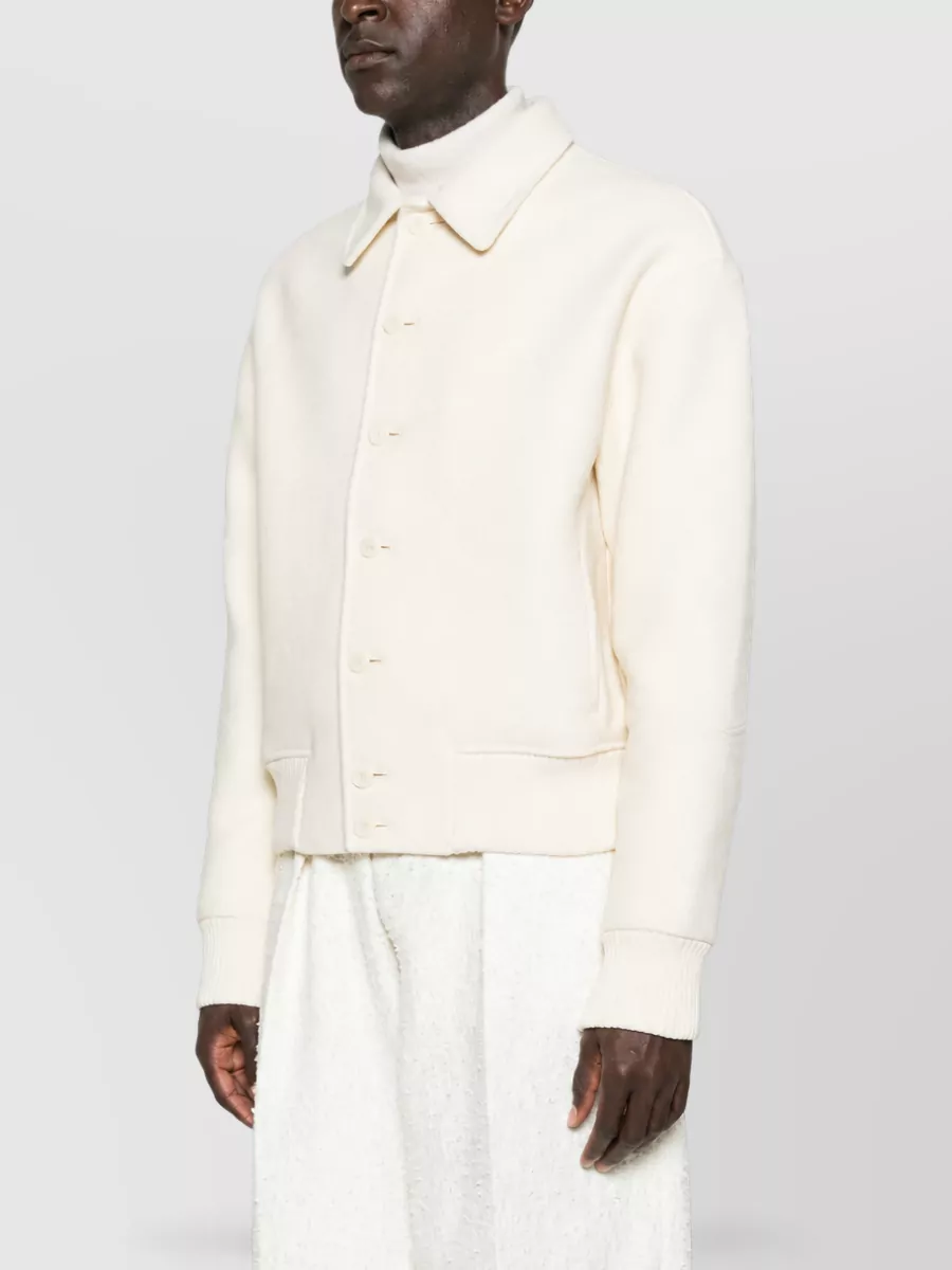 Jacquemus Virgin Wool Bomber Jacket