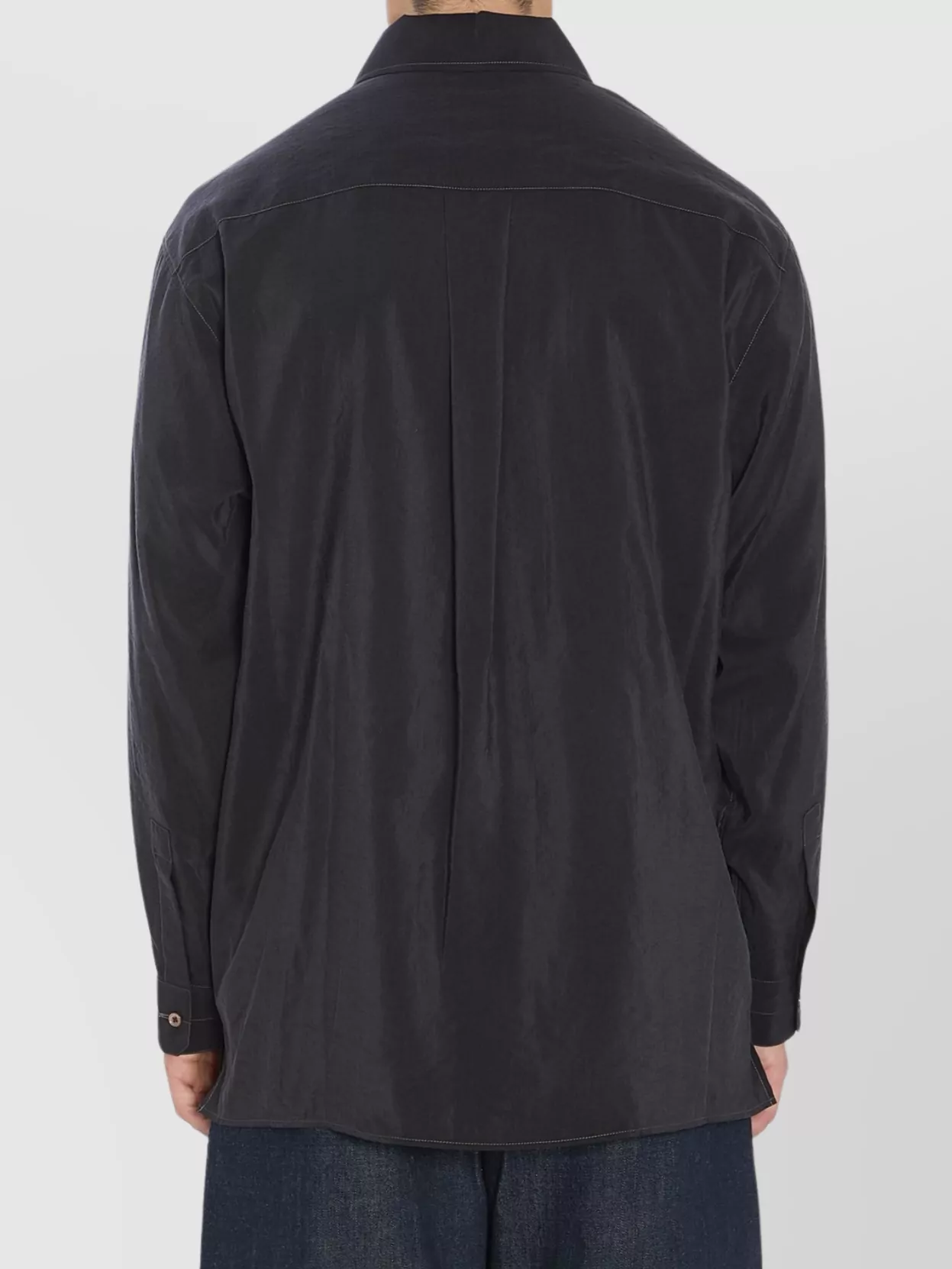 Lemaire Versatile Collar Shirt Featuring Pockets