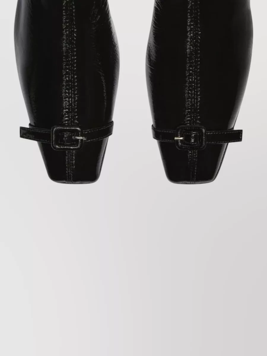 Courrèges Vinyl Ankle Boots