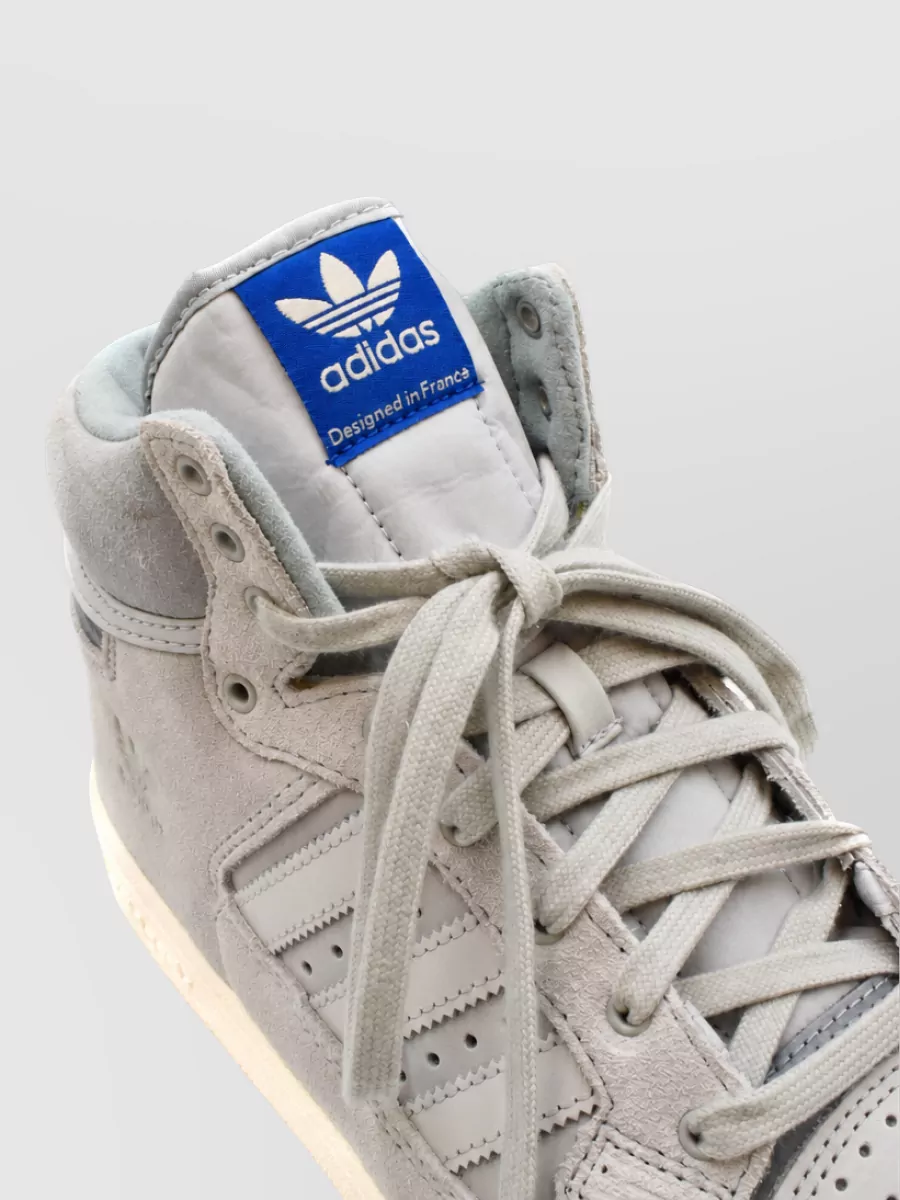Adidas Leather Suede Hi-Top Sneakers