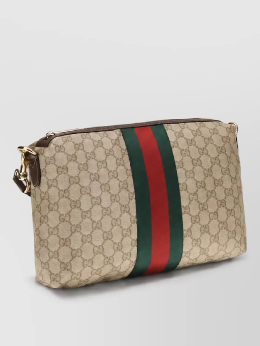 Gucci fabric clutch bag