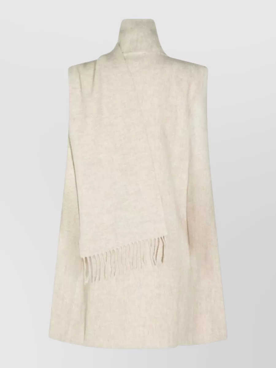 Fabiana Filippi Merino Wool Fringe Scarf