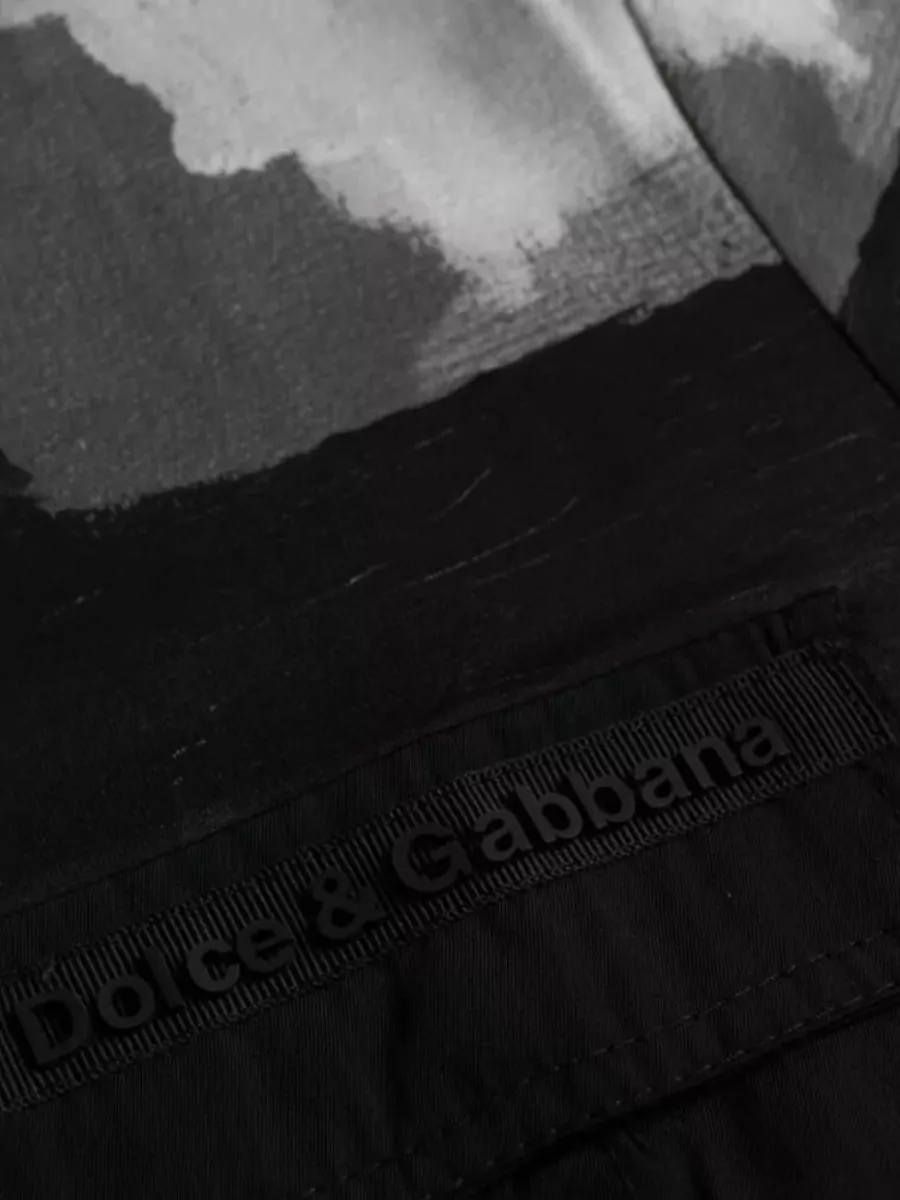 Dolce&Gabbana Camouflage Cotton Crewneck T-Shirt