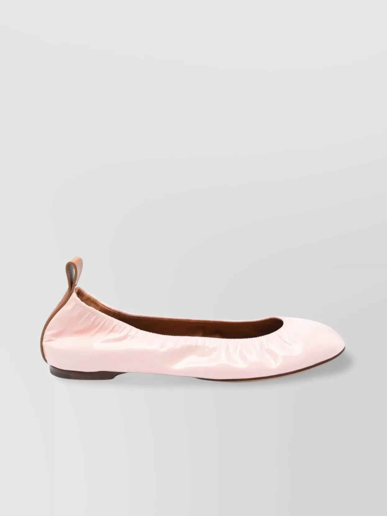 Lanvin Round Toe Flat Sole Ballerina Shoes