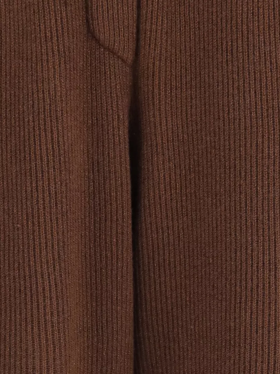 Brunello Cucinelli Cashmere-Blend Wide-Leg Pants
