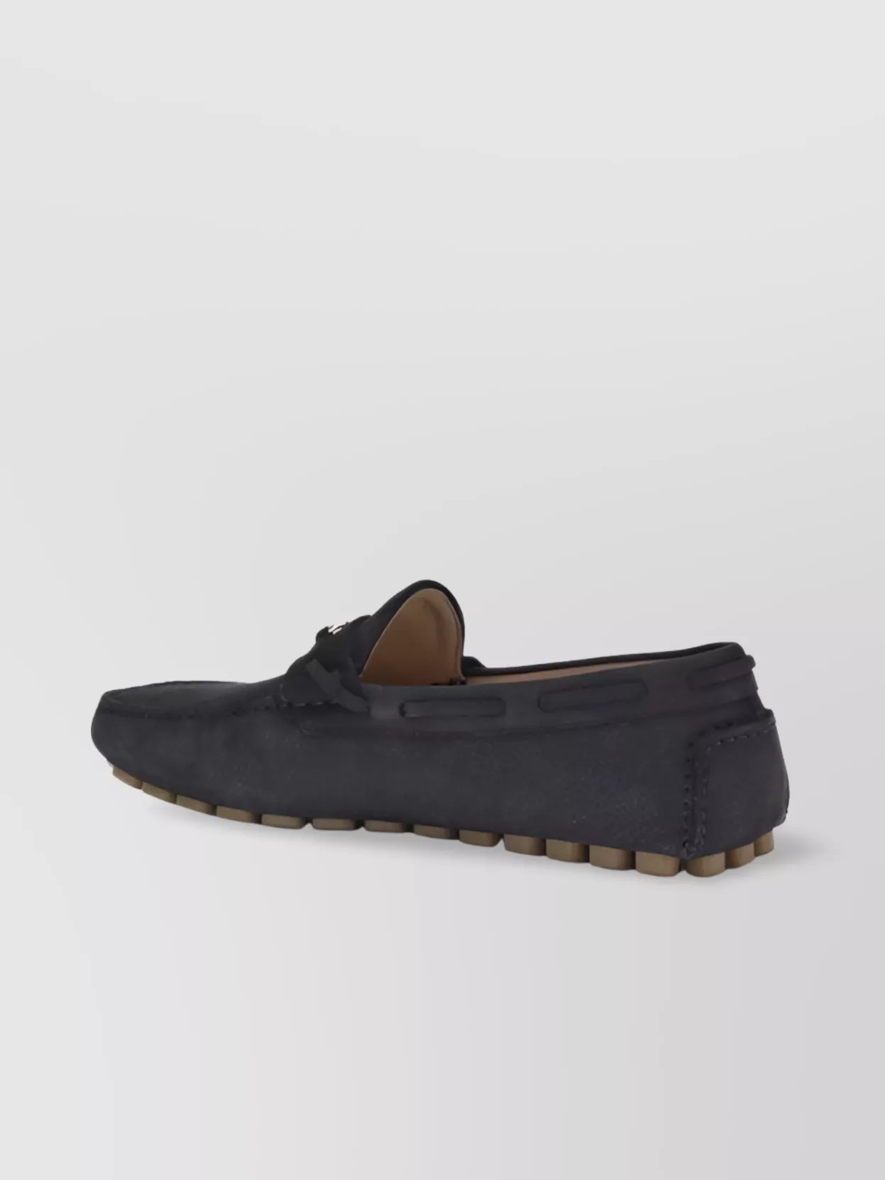 Valentino Garavani Fastaway Suede Driver Loafers