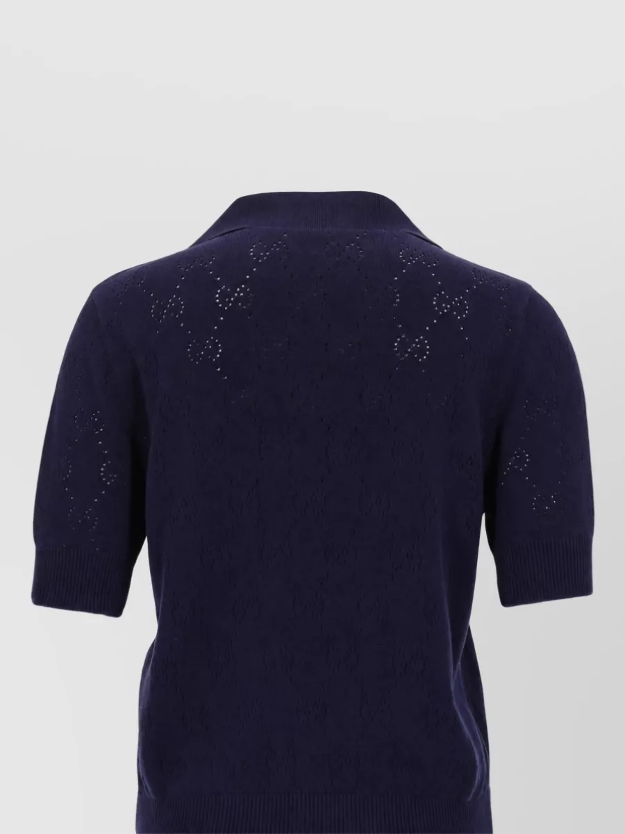 Gucci Silk Polo Shirt