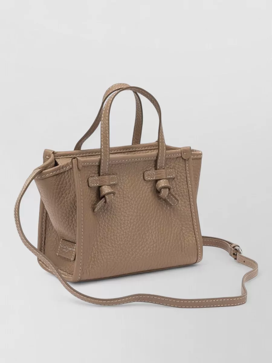 Gianni Chiarini Leather Crossbody Bag Detachable Strap Handles