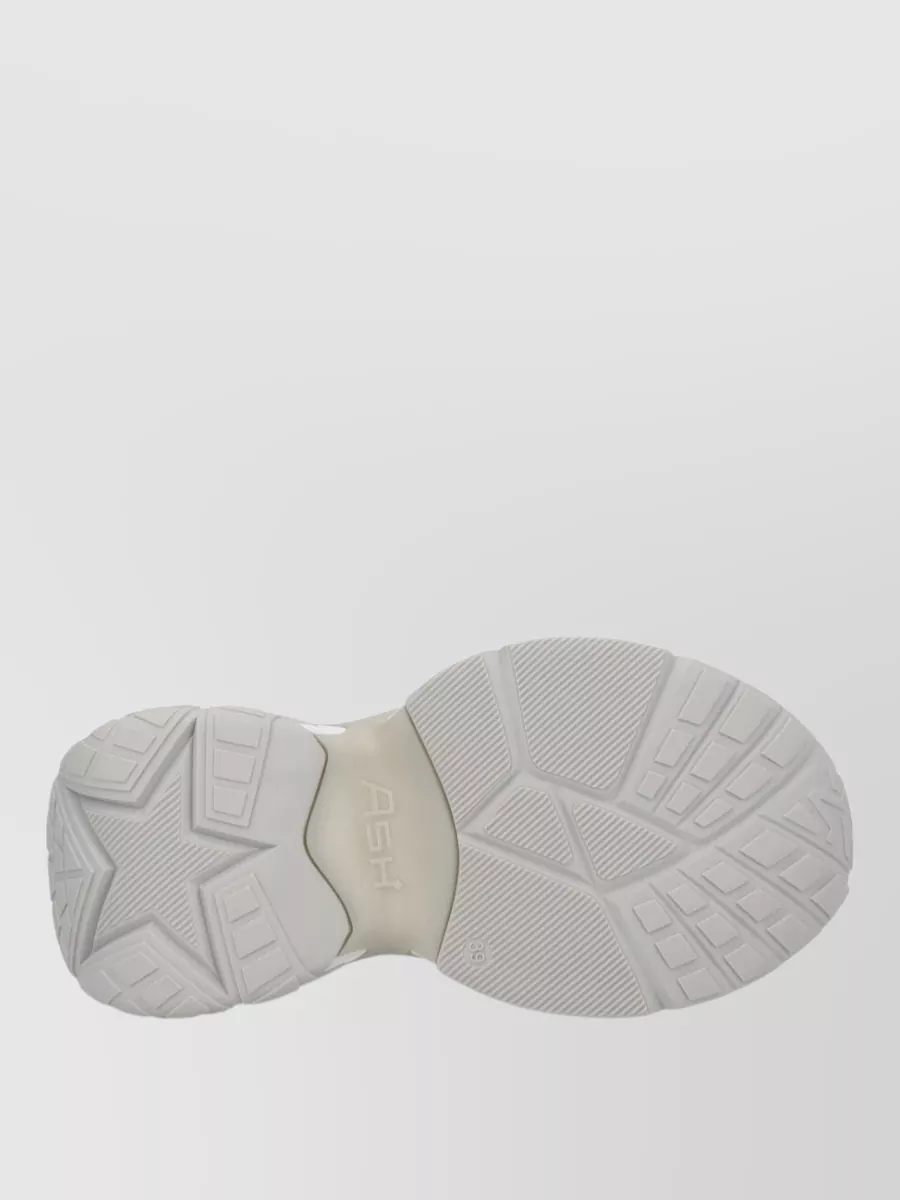 Ash Leather Low-Top Sneakers