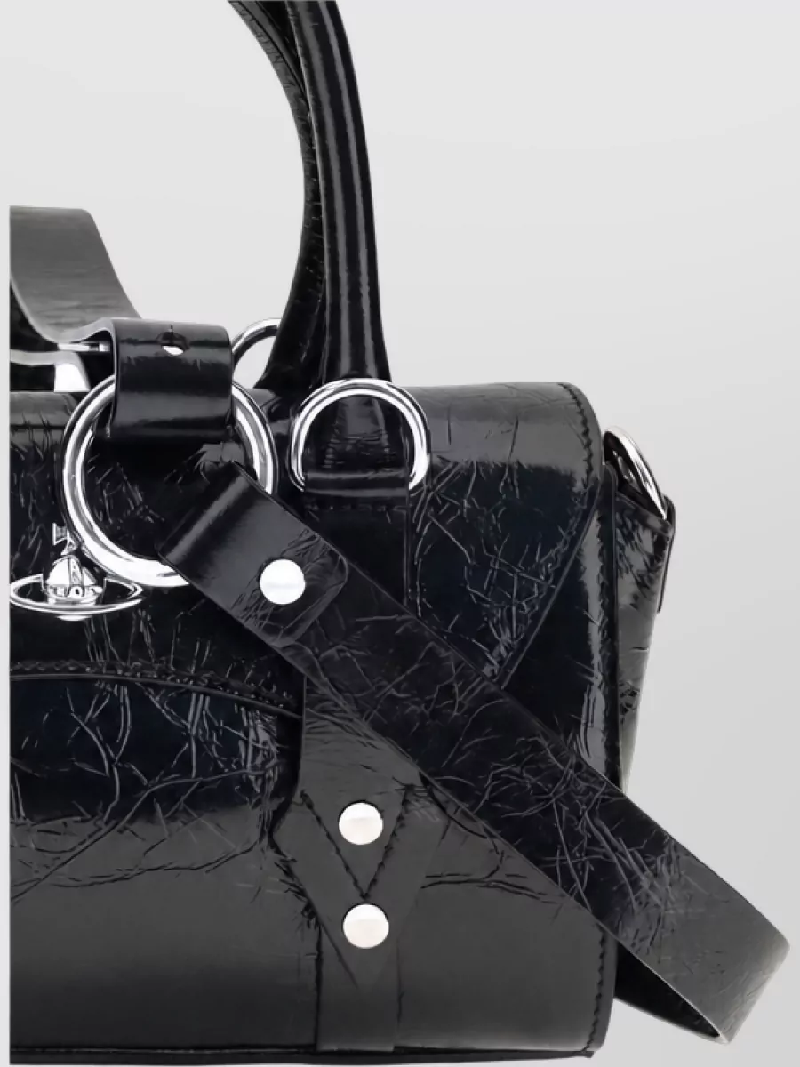 Vivienne Westwood Mini Calf Leather Shoulder Bag
