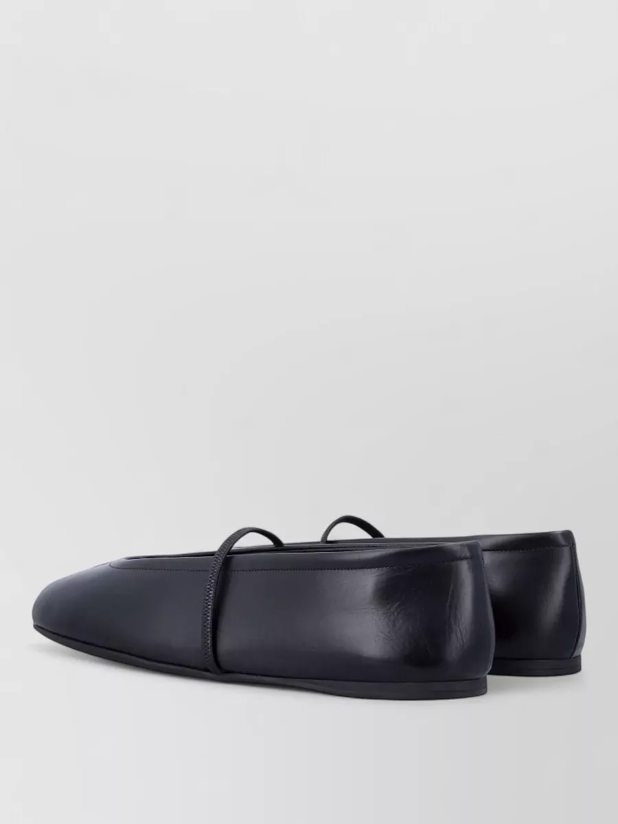 Miu Miu Leather Ballerina Flats