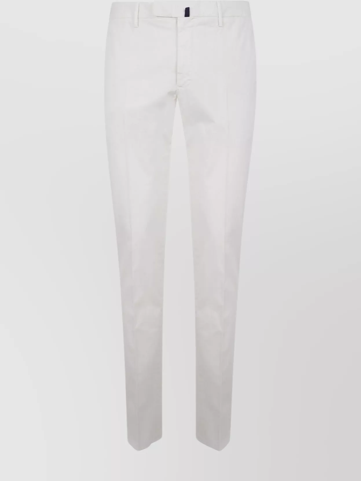 Incotex Tailored Slim Fit Trousers In White
