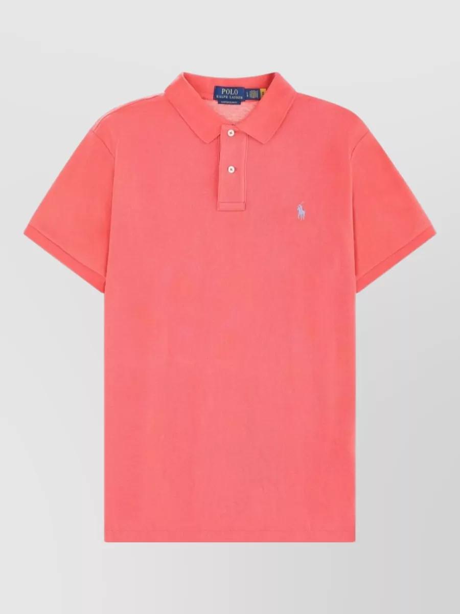 Polo Ralph Lauren Cotton Logo-Embroidered Polo Shirt