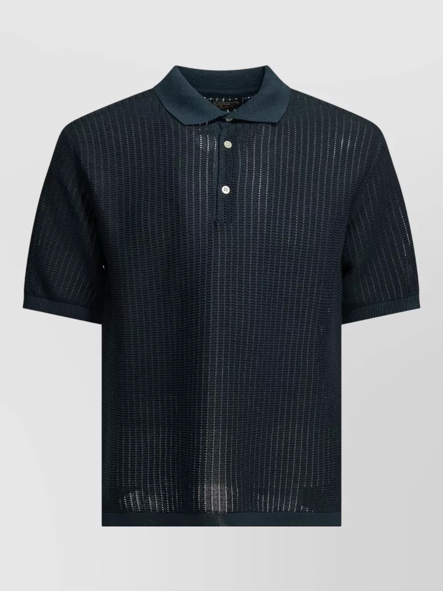Beams Plus short-sleeve polo shirt