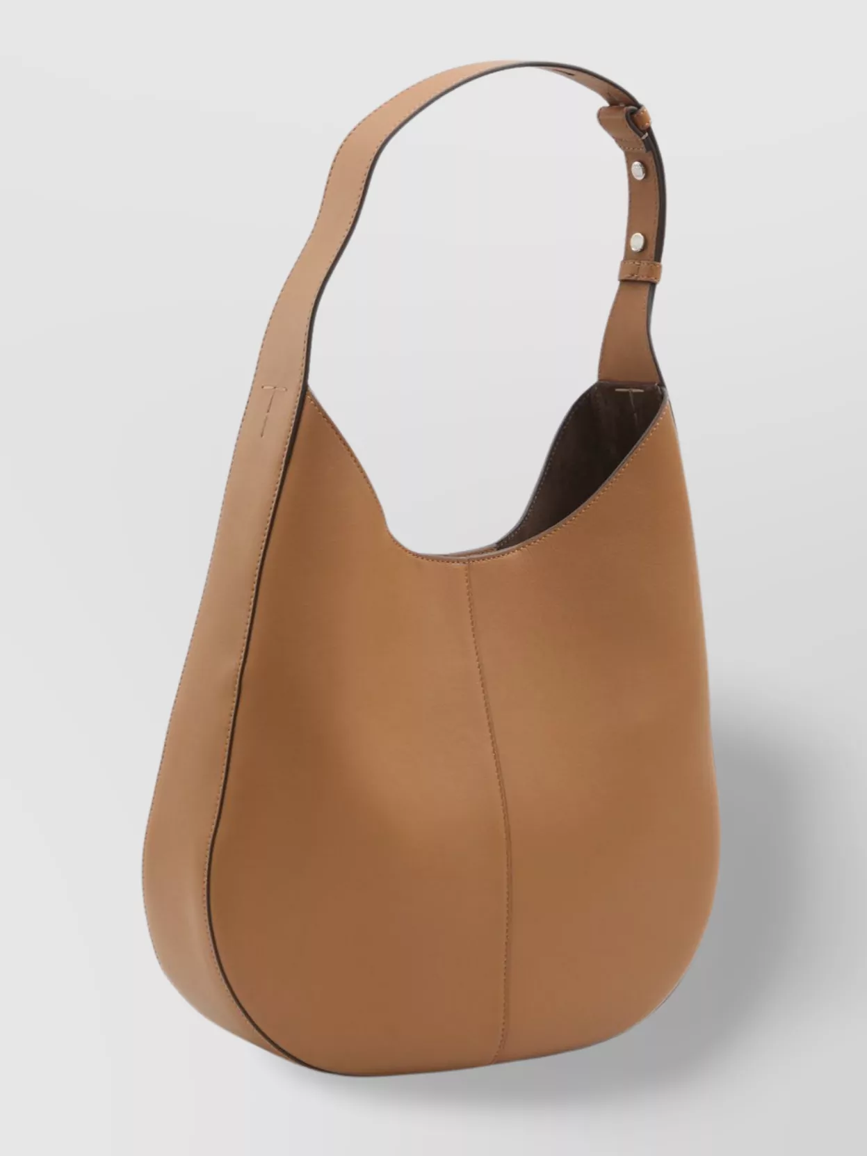 Tod's Calf Leather Shoulder Bag Hobo Style