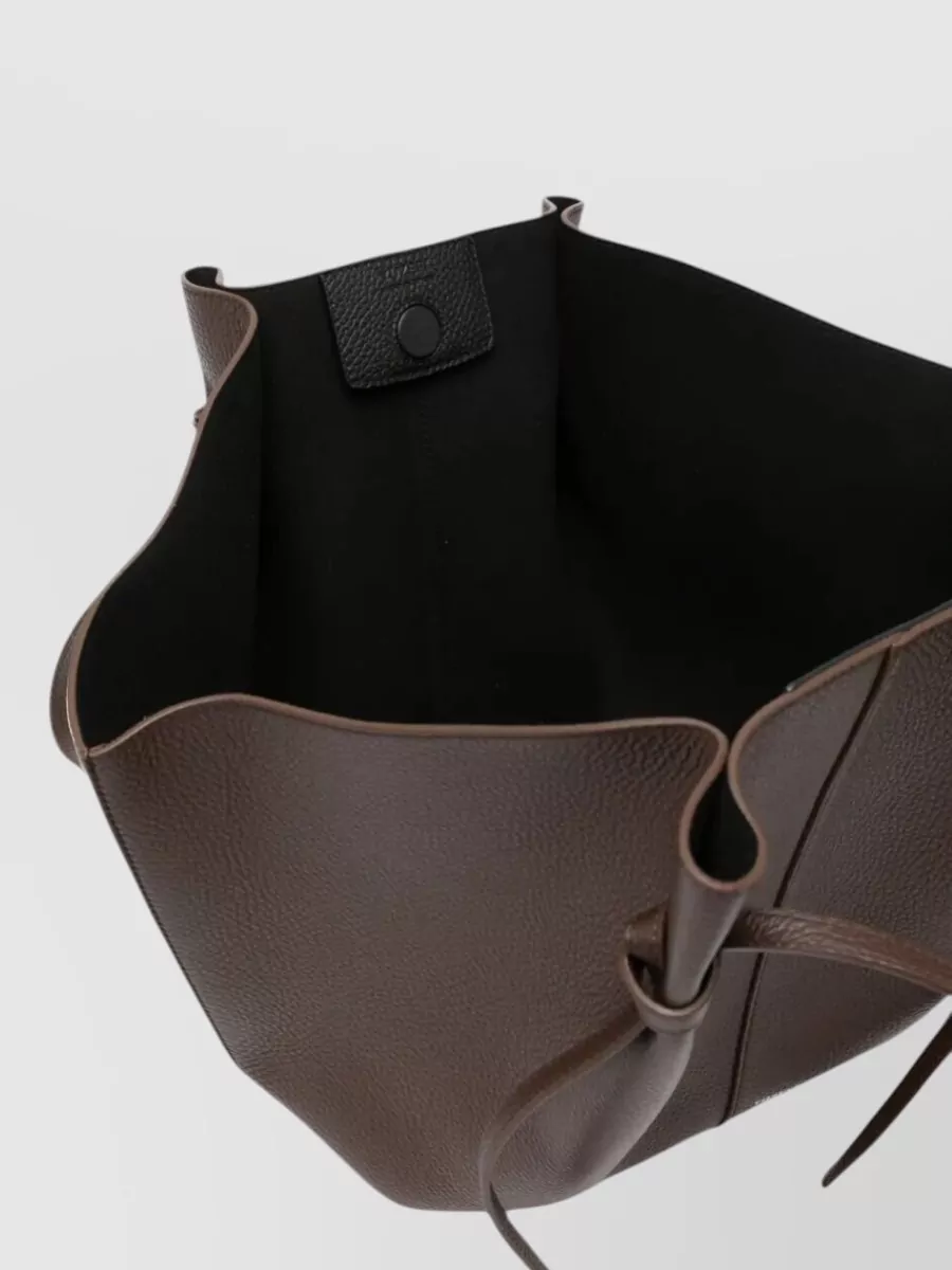 Yuzefi Mochi Large Leather Shoulder Bag
