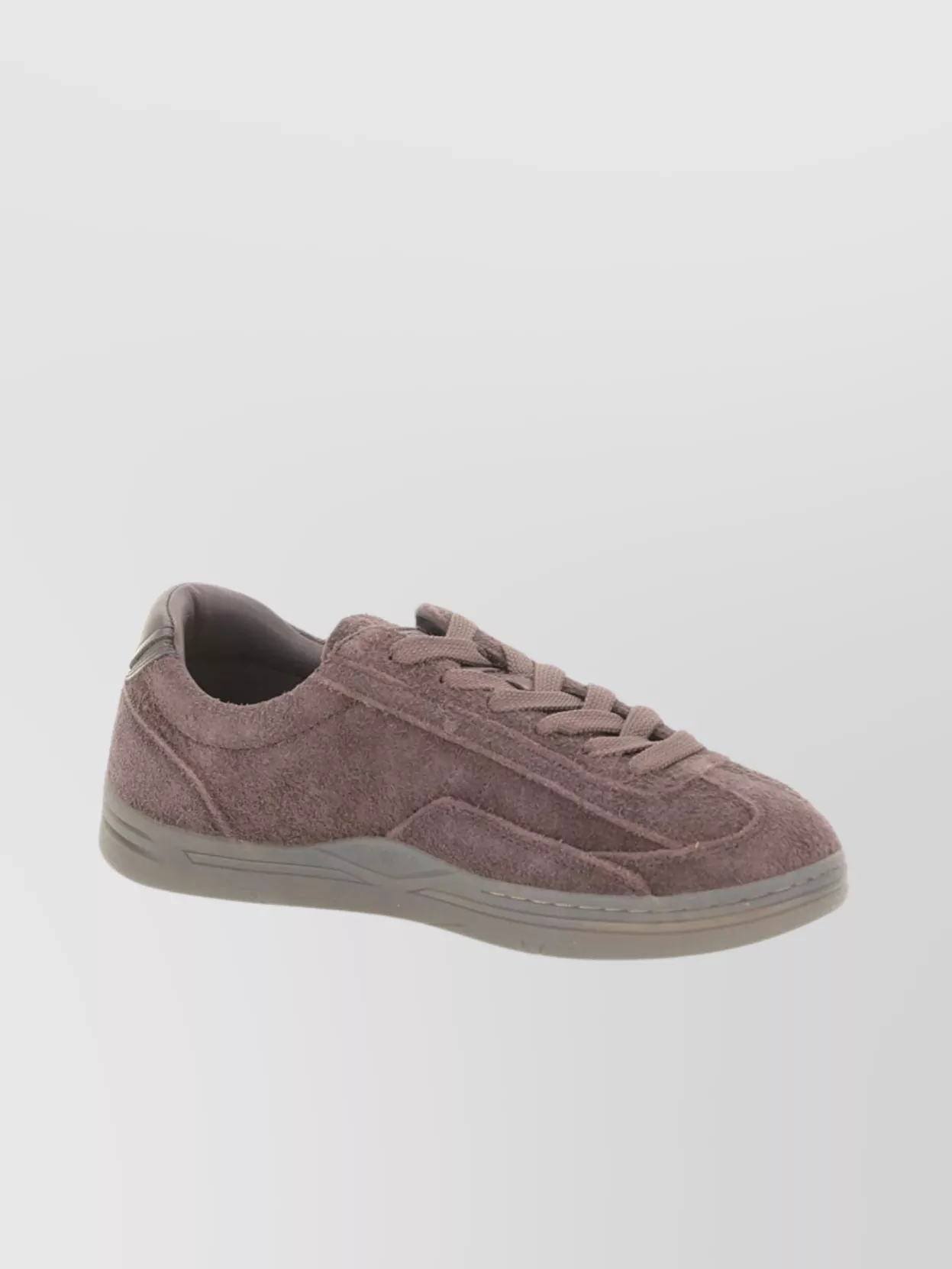 Shop Stone Island Suede Low-top Sneakers Flat Sole