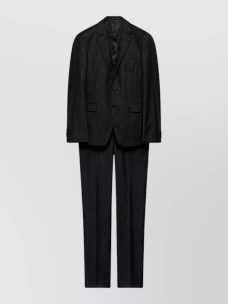 Prada cashmere virgin wool single-breasted suit