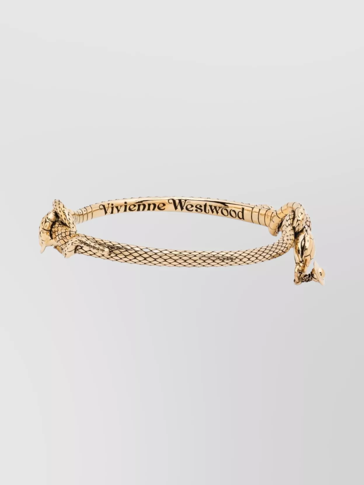 Vivienne Westwood Serpent Knot Textured Bracelets