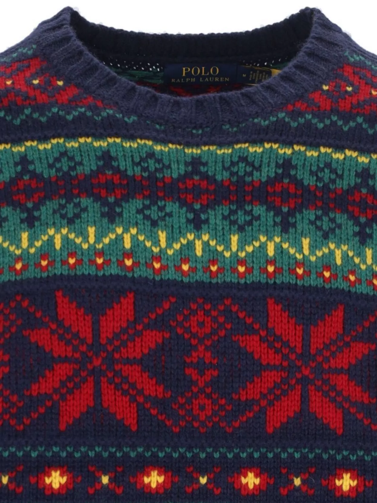Polo Ralph Lauren Crewneck Fair Isle Knit Sweater