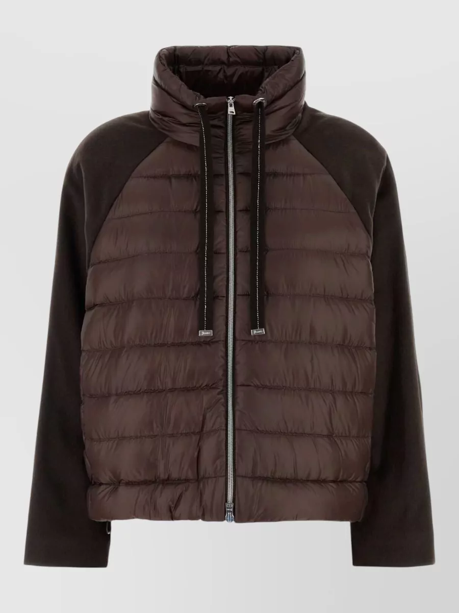 Herno down single breasted coat