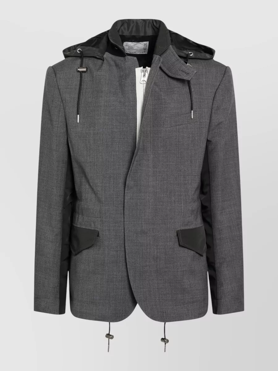 Sacai hooded jacket