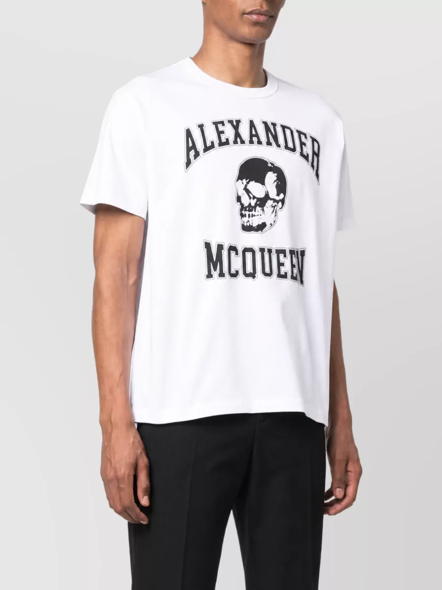 Alexander Mcqueen Logo Print T-Shirt
