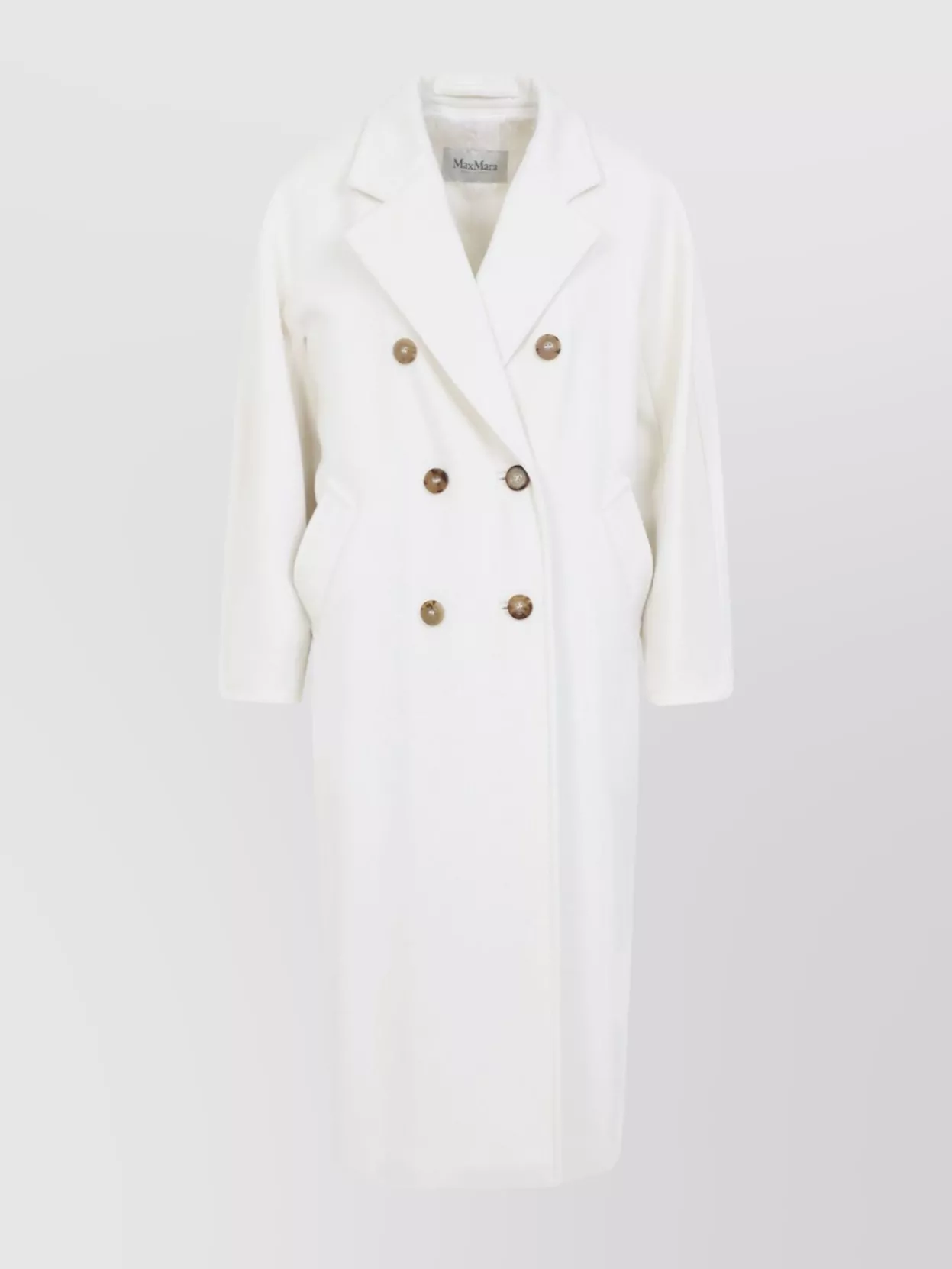 Max Mara Double-Breasted Wool Cashmere Coat