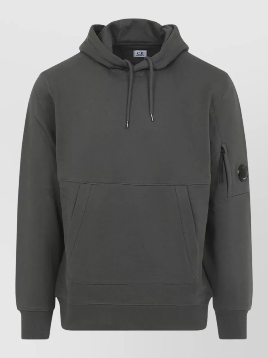 C.p. Company Cotton Logo Hoodie