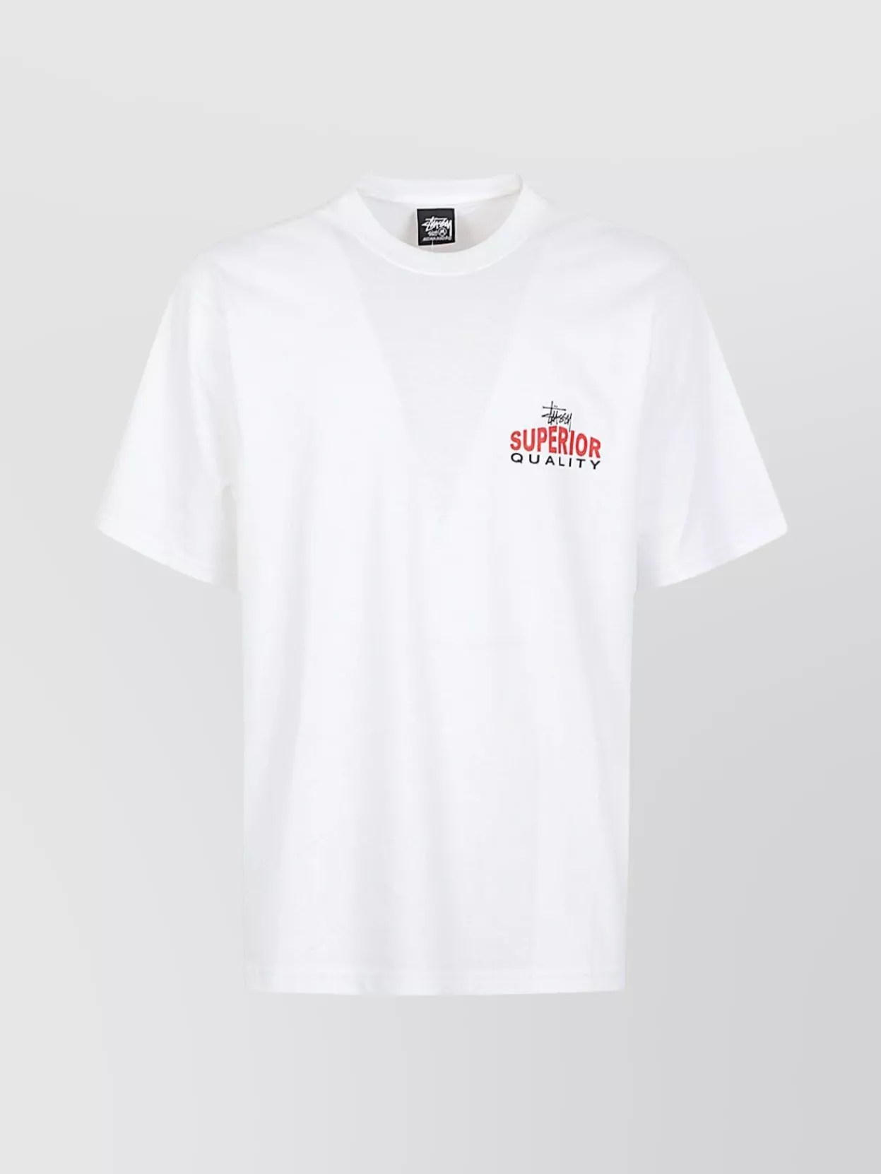 Stüssy Short Sleeves Crew Neck Cotton Jersey T-Shirt