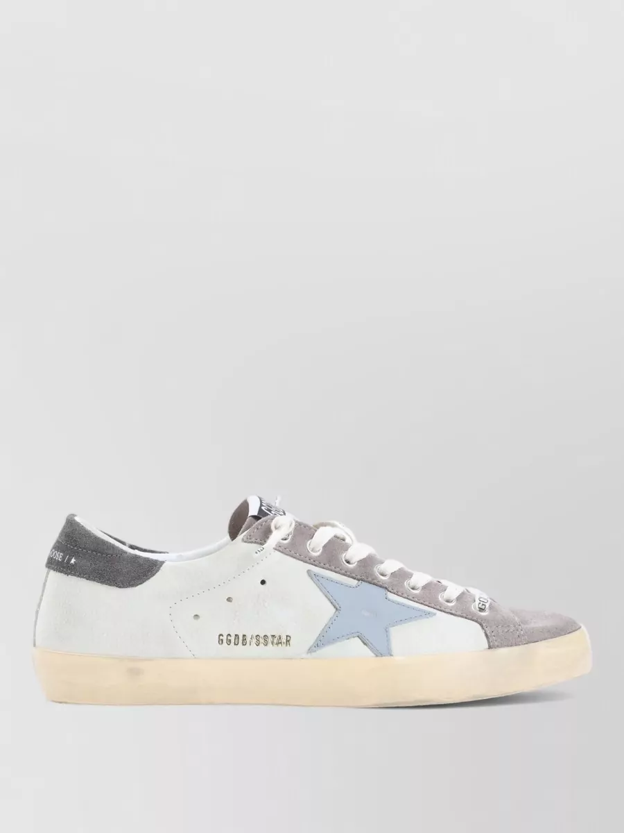 Golden Goose Leather Low-Top Sneakers