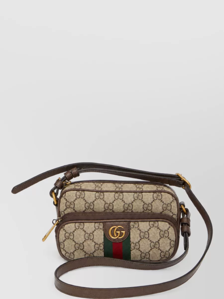 Gucci canvas ophidia crossbody bag