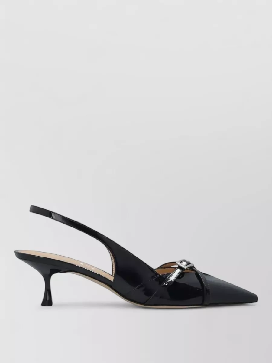 Stuart Weitzman Patent Leather Slingback Pumps