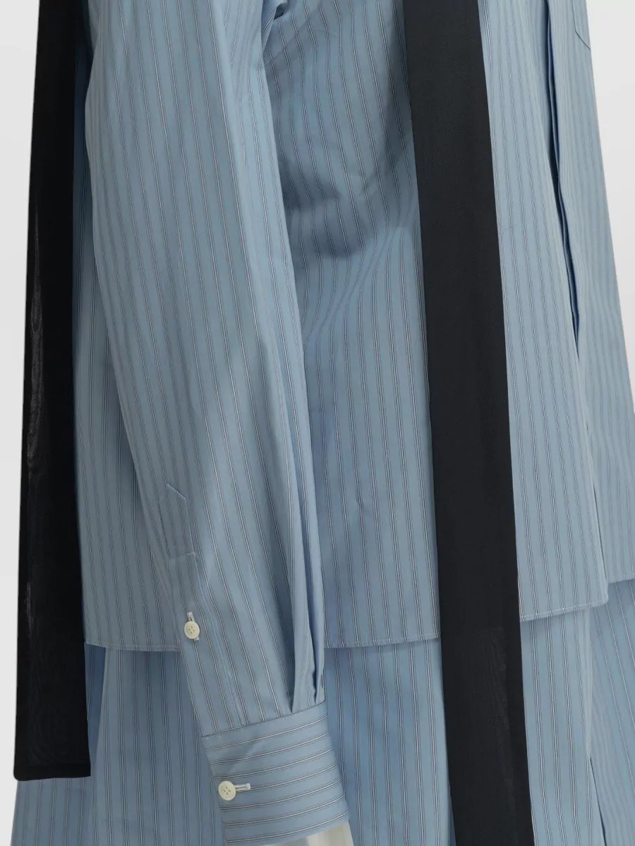 Sacai Short Shirt Dress