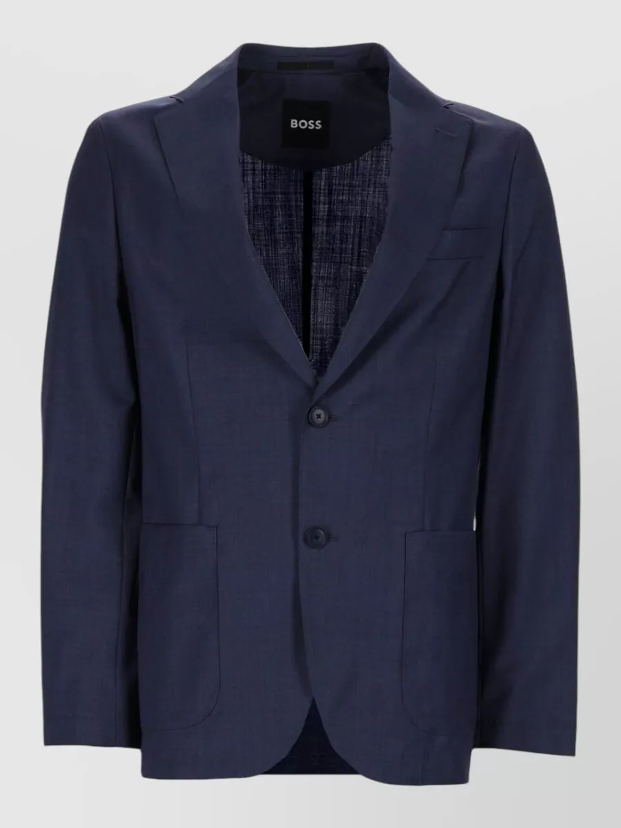 Boss Virgin wool suit jacket
