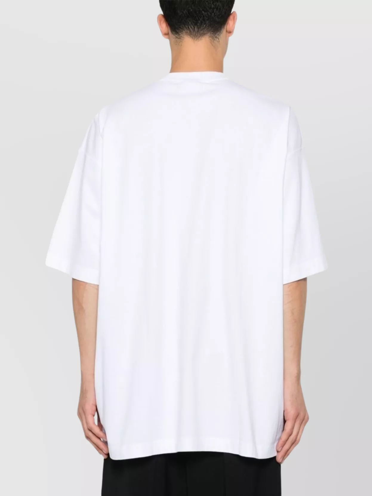 Vetements Short Sleeves Unisex Cotton Blend T-shirt