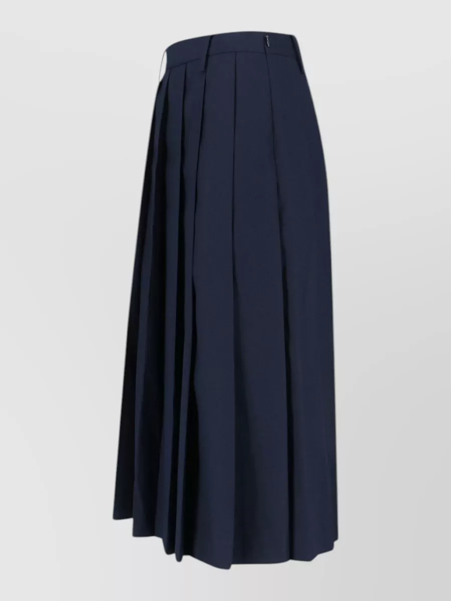 Dunst Midi Pleated Skirt