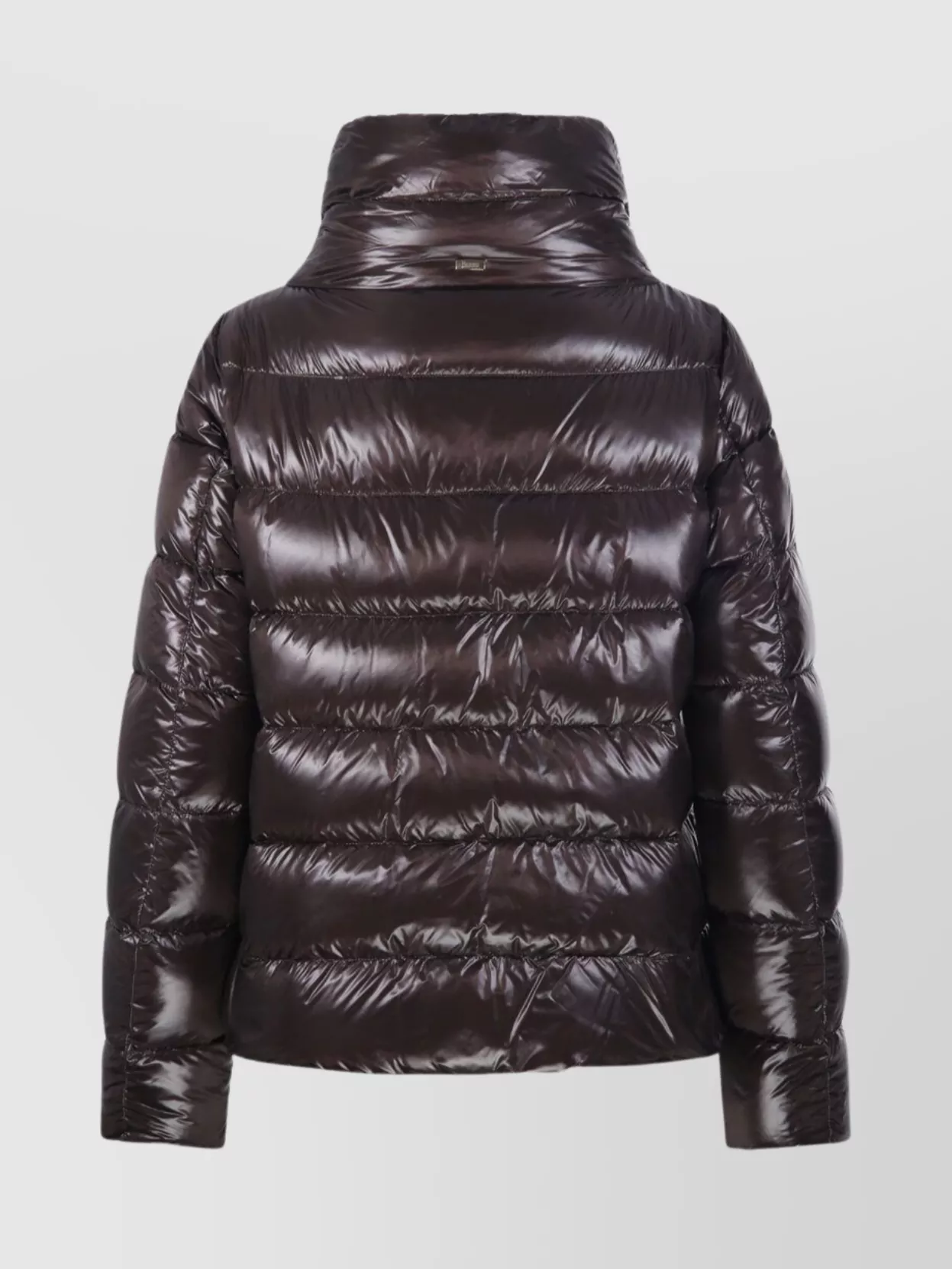 Herno Quilted High Collar Long Sleeve Jacket