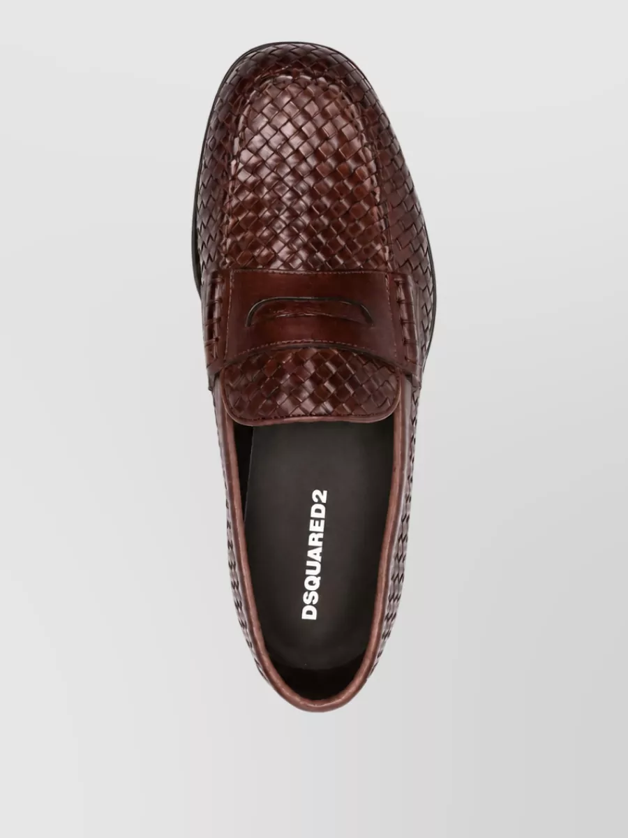 Dsquared2 Leather Monk Shoes