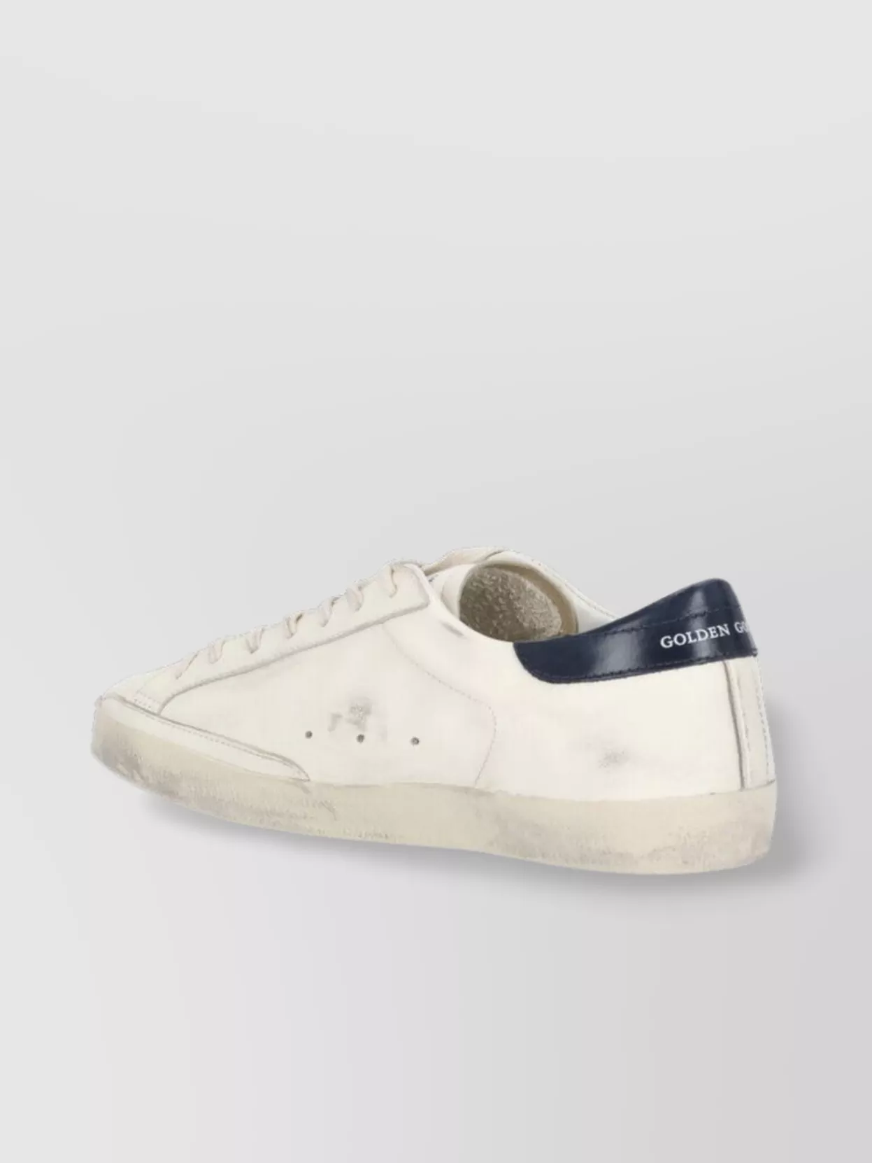 Golden Goose Superstar Sneakers In Beige Leather