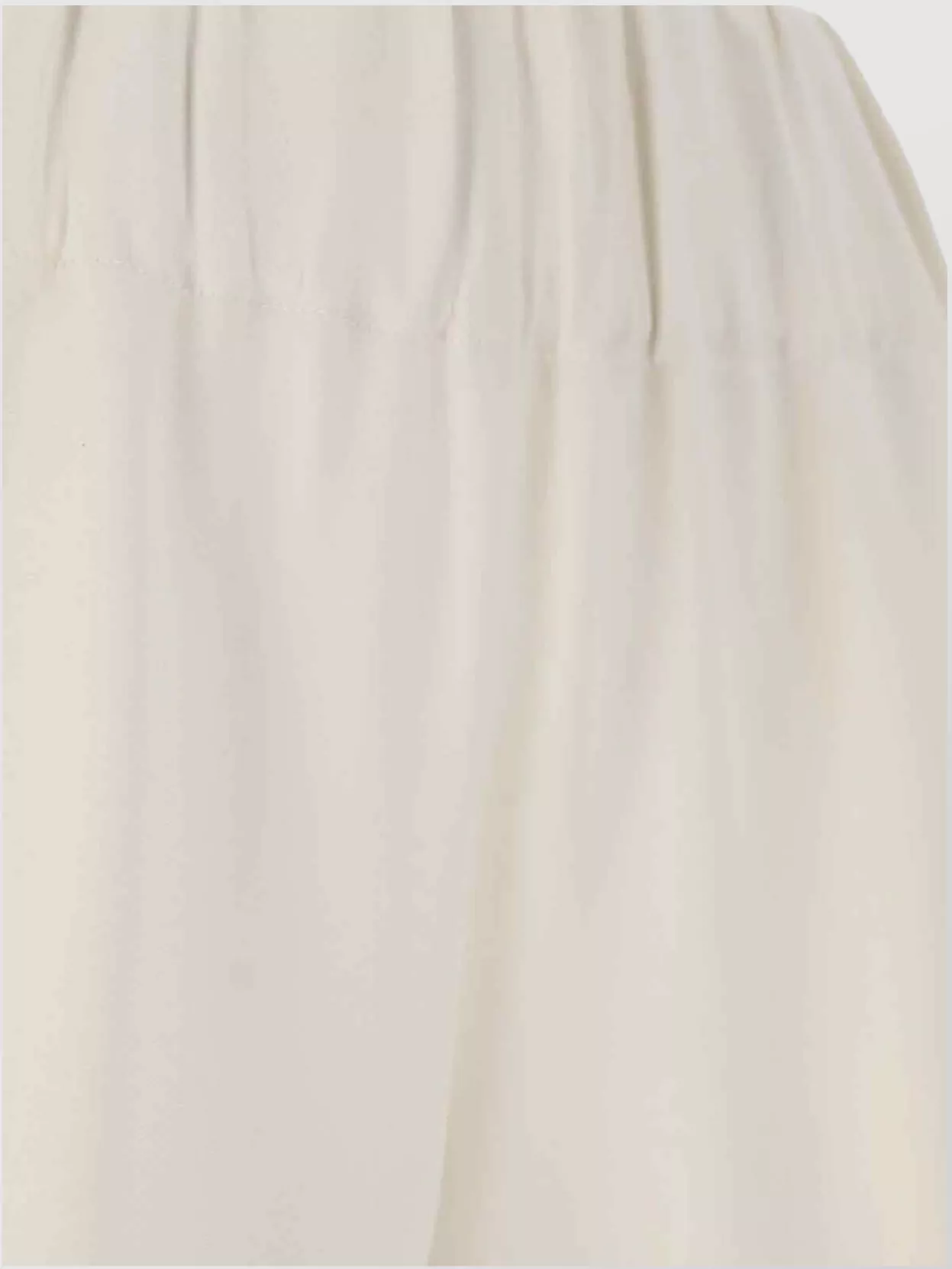 Aspesi Straight Leg Trousers Elastic Waistband