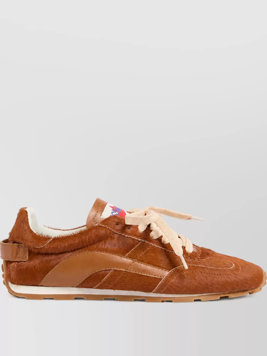 Dsquared2 leather low-top sneakers