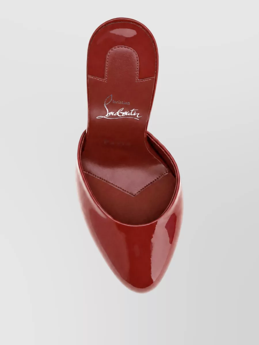 Christian Louboutin Patent Leather Mules
