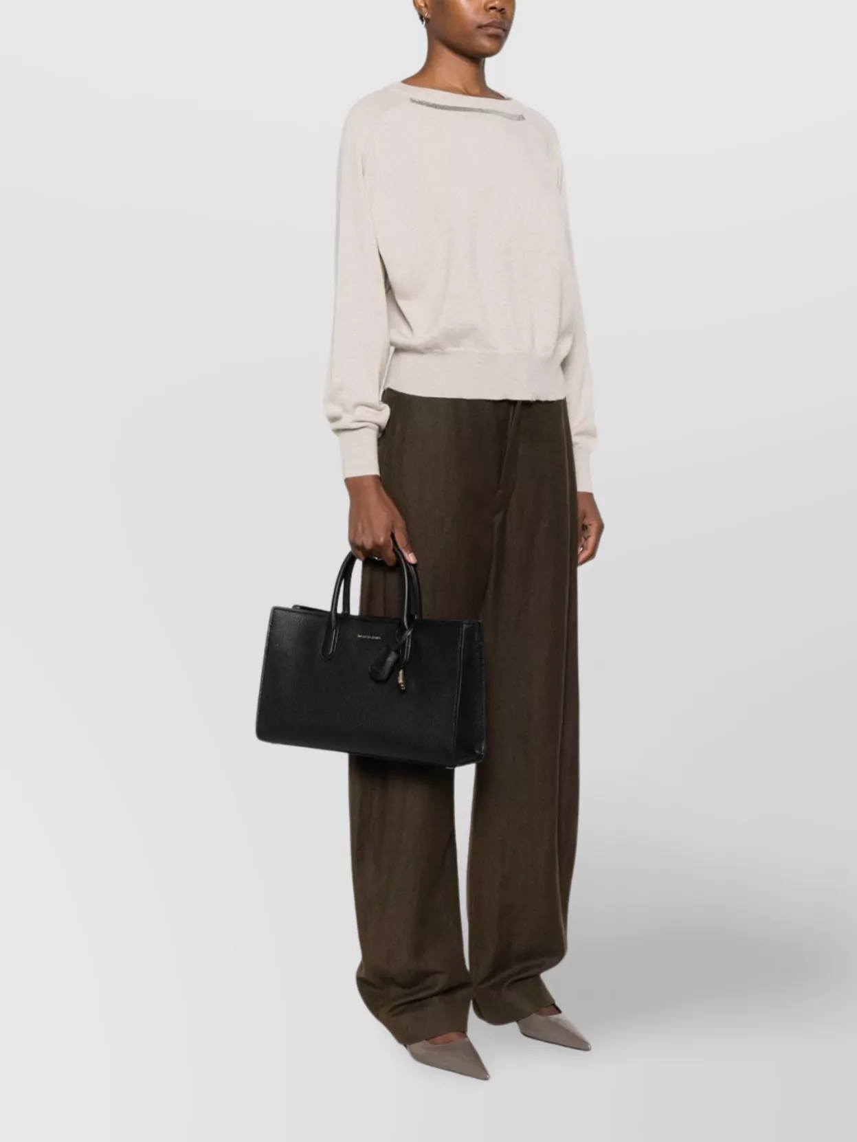 Michael Kors Scarlett Textured Tote Bag