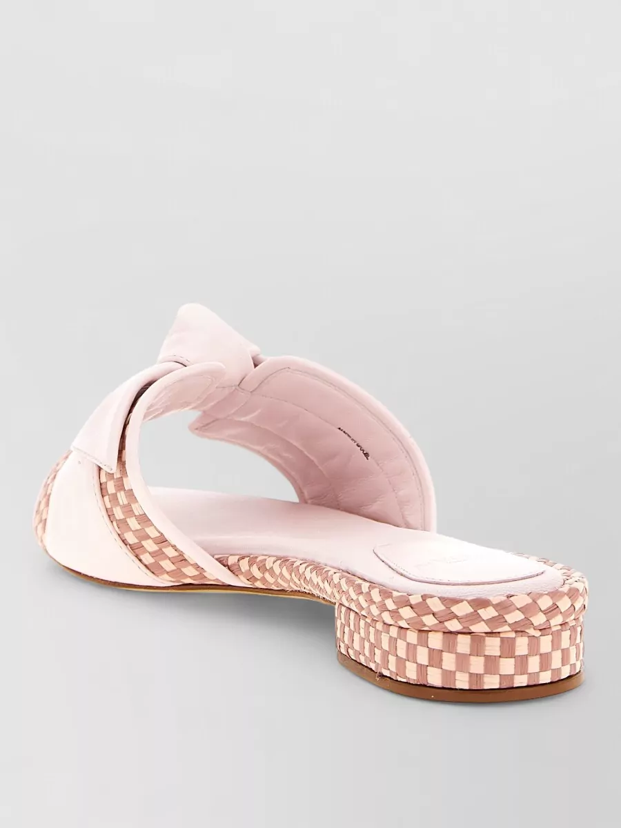 Alexandre Birman Leather Maxi Clarita Sandals