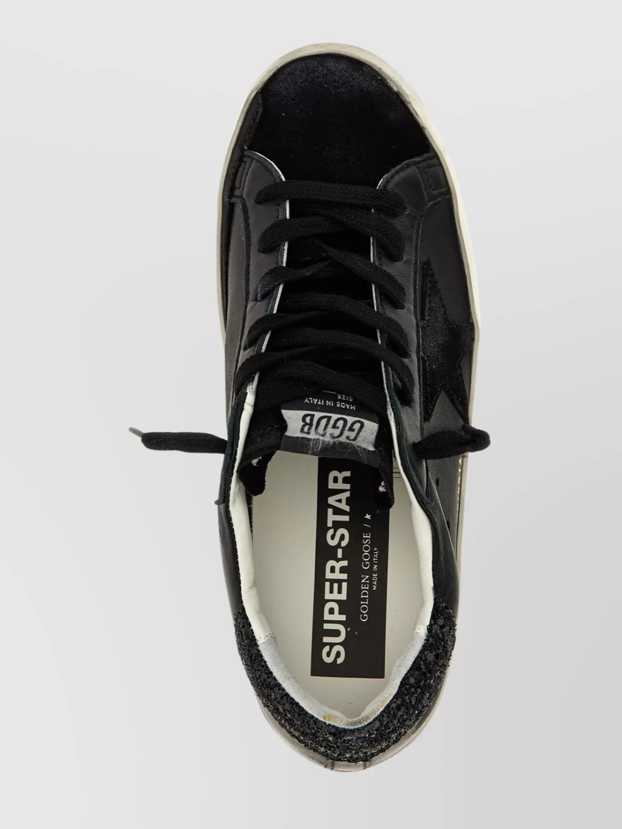 Golden Goose 'Sparkling Star Patch' Distressed Sneakers