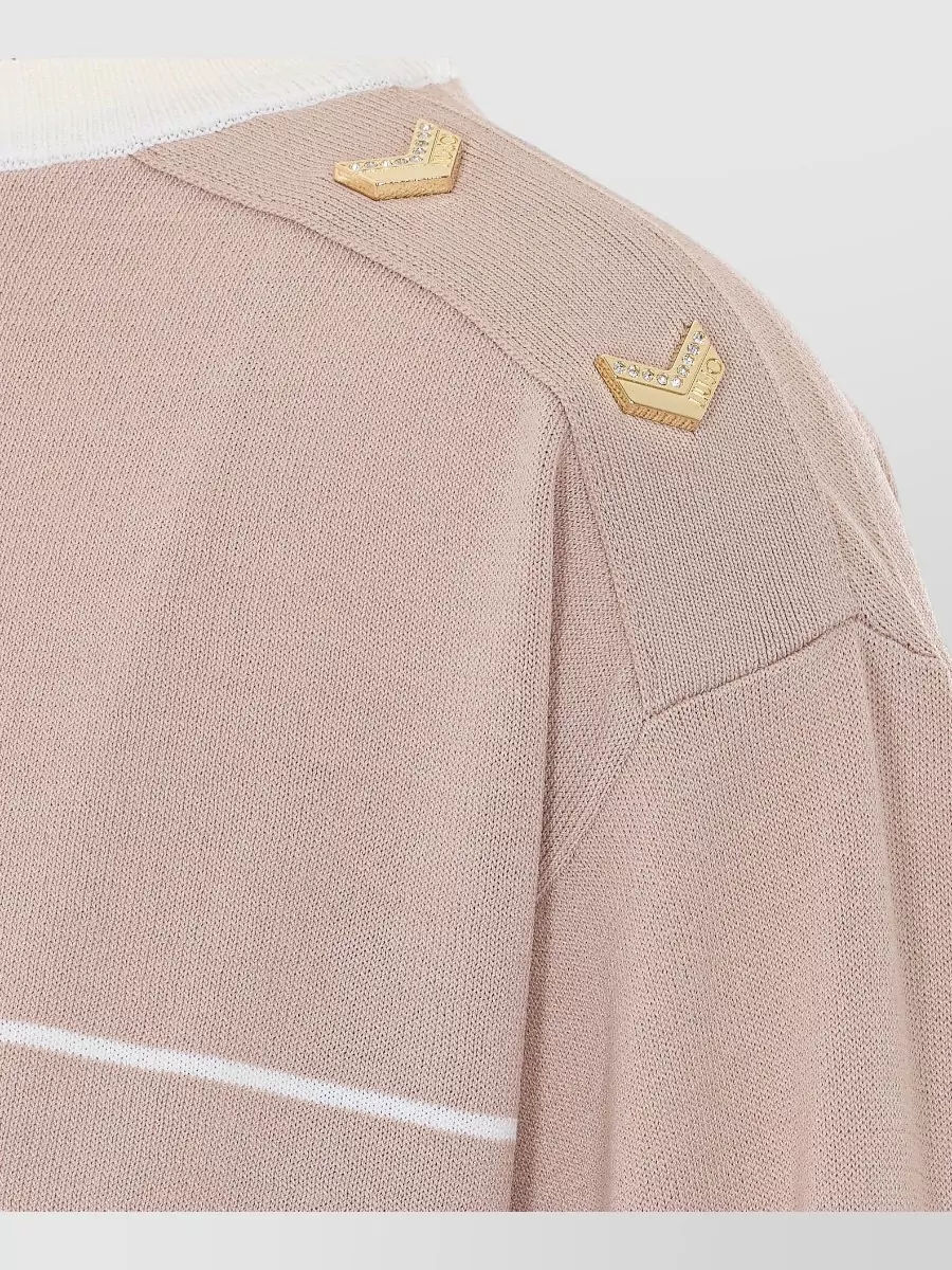 Liu Jo Striped Long-Sleeve T-Shirt