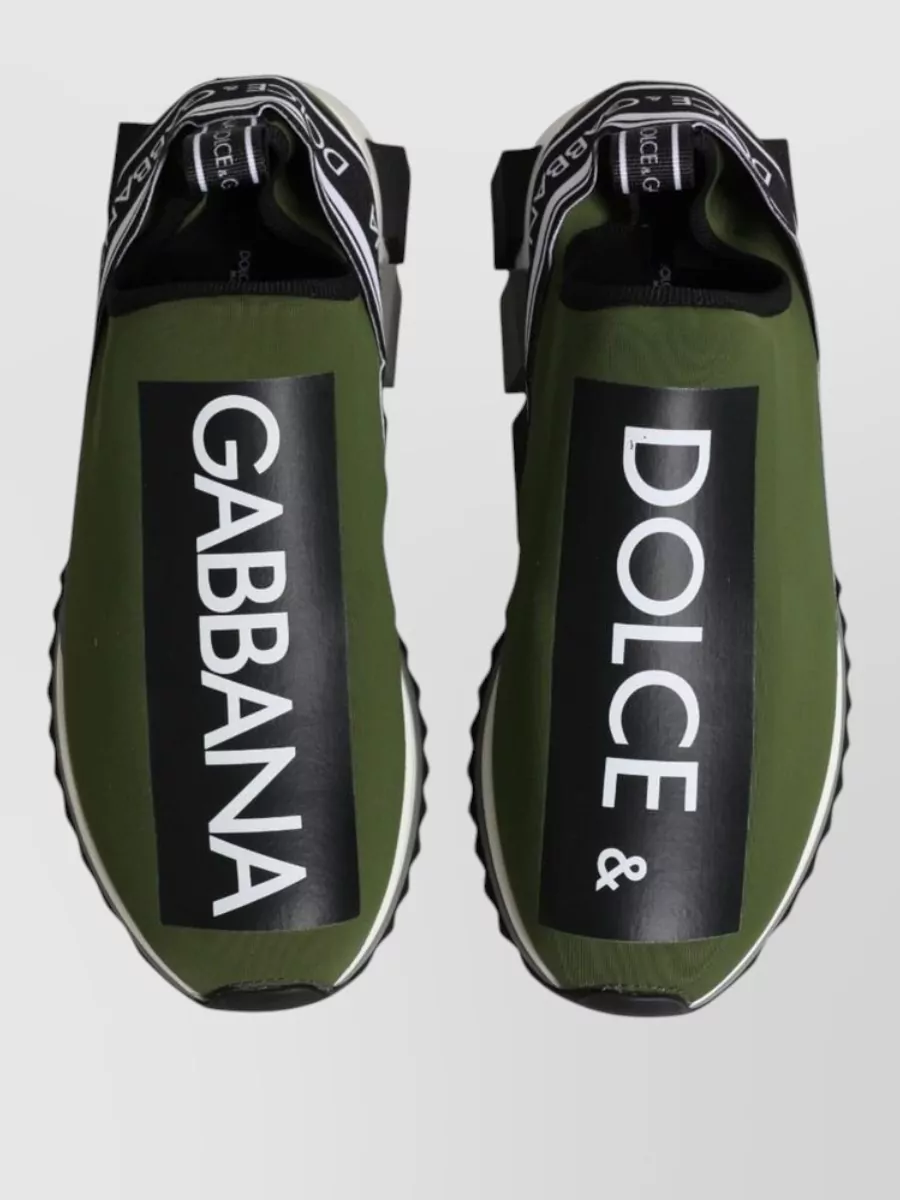 Dolce&Gabbana Neoprene Slip-On Sneakers